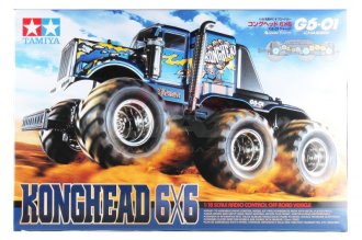 タミヤ Konghead 6x6 1/18スケール 組み立てキット Tamiya 58646 1:18 Konghead 6x6 / Tamiya USA