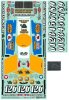 Tamiya 9490041 - Sticker/Race Numbers: 58695 Wild One Off-Roader (Blockhead Motors)