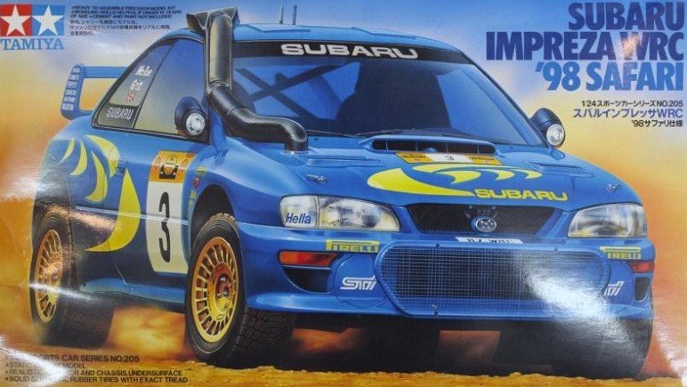 Tamiya 24205 - 1/24 Subaru Impreza WRC 1998 Safari Rally