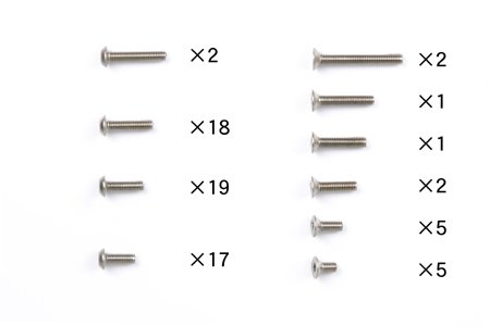 Tamiya 54024 - RC DB01 Titanium Screw Set - For DB-01 Chassis OP-1024