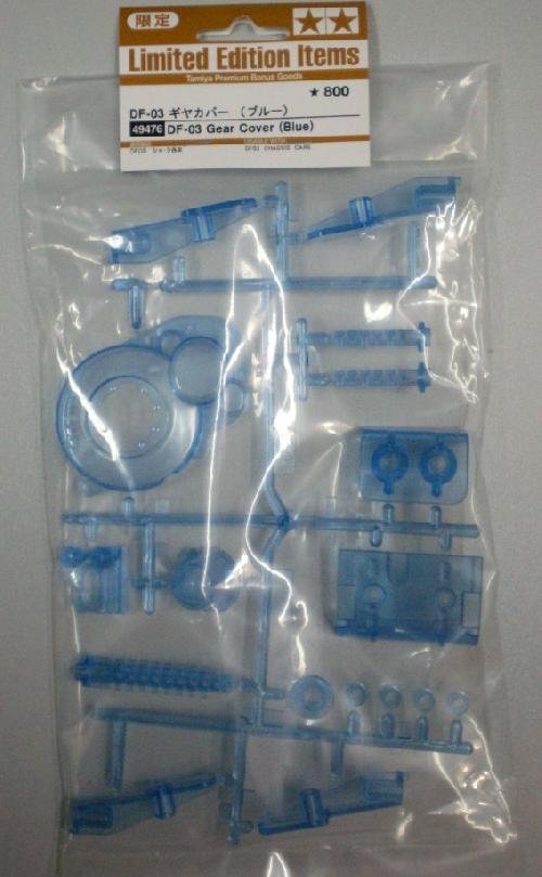 Tamiya 49476 - DF-03 DF03 Gear Cover Ltd (Blue)