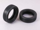 Tamiya 51207 - 2WD Off Road Wide Front Tires (Grooved (60/19)) SP-1207