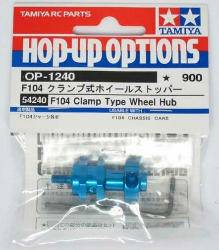 Tamiya 54240 - RC F104 Wheel Stopper - Clamp Type OP-1240