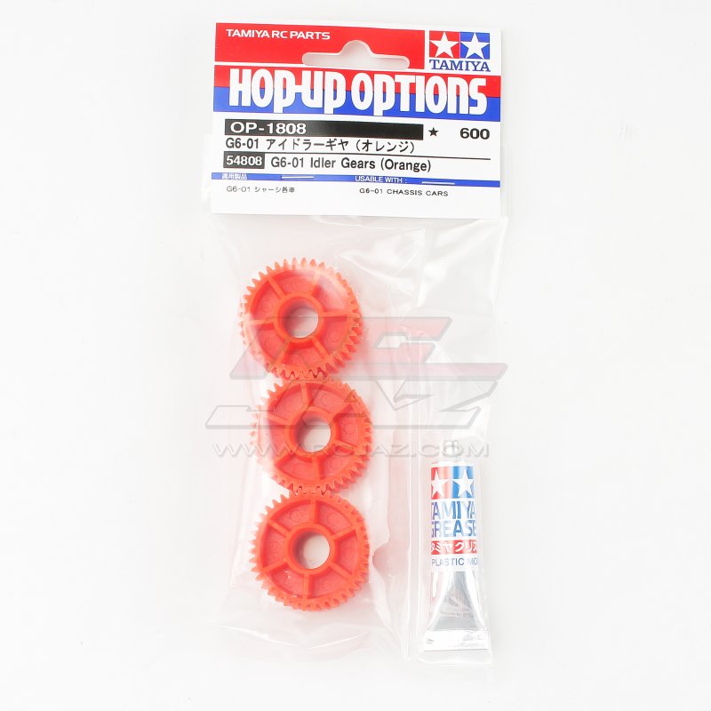 Tamiya 54808 - G6-01 Idler Gears Orange OP-1808