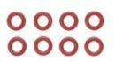 Tamiya 42259 - RC 5mm Gear Differential O-Rings (Red/8pcs.)
