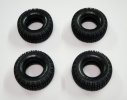 Tamiya 9400554 - Subaru Brat Front and Rear Tires (2prs) for 58384/84237