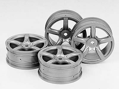 Tamiya 51072 - Porsche Carrera GT Wheels (24mm) SP-1072