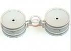 Tamiya 0335102 - Wheel (34mm/2pcs/Grey) for 58087 Manta Ray