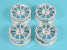 Tamiya 53860 - 10-Spoke Metal Plated Wheels 4pcs (24mm Offset 0) OP-860