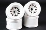 Tamiya 54528 - RC F104 Mesh Wheel Set (White) OP.1528 OP-1528 Tamiya 54528 - RC F104 Mesh Wheel Set (White) OP.1528 OP-1528