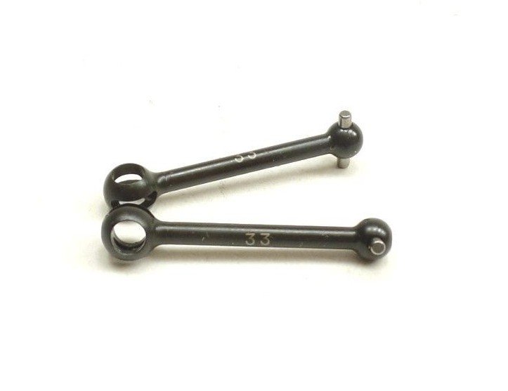 Tamiya 9803014 - M-07 Concept 33mm Swing Shaft (Black) 2pcs for 58647