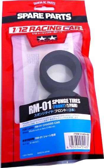 Tamiya 51483 - RM-01 Sponge Tires F SP-1483