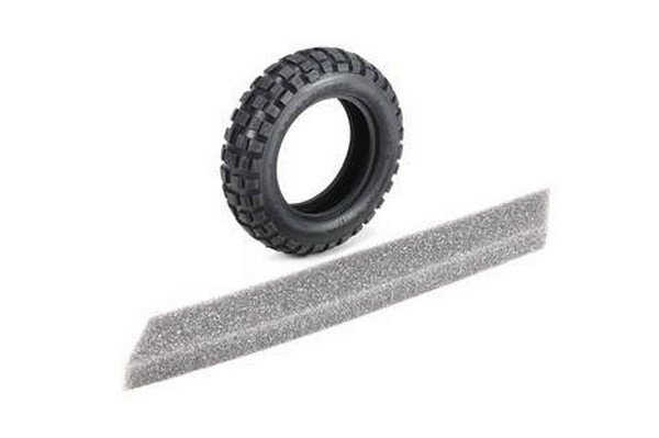 Tamiya 54836 - Front Caramel Block Tire T3-01 OP-1836