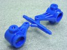 Tamiya 50555 - 4WD/TA02/TA03/CC01/FF01 & FWD Touring & Rally Car Front Uprights/Knuckle Arm (1 Pair,Blue) SP-555