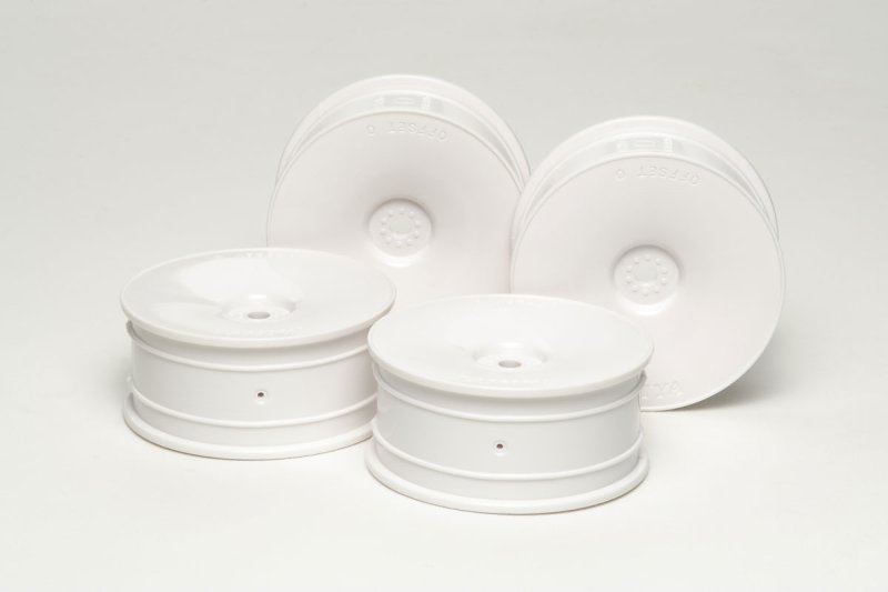 Tamiya 53475 - (OP475) M-Narrow White Dish Wheel OP-475