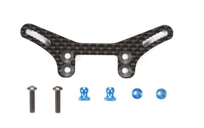 Tamiya 54720 - TA07 Front Carbon Damper Stay OP-1720