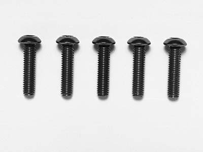 Tamiya 53768 - 3x12mm Round Head Socket Screw / Blue OP-768