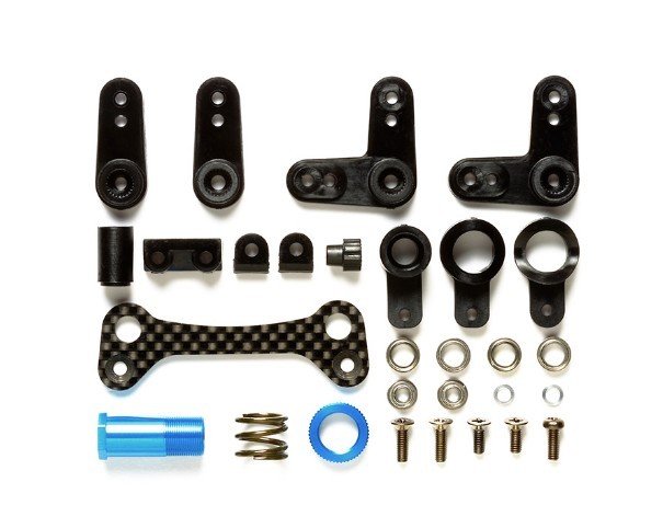 Tamiya 54685 - TG10-Mk.2 Carbon Steering Plate Set OP-1685