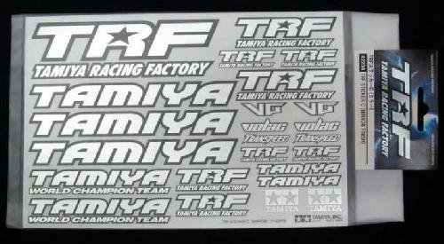 Tamiya 42234 - RC TRF Sticker C (Mirror Finish)