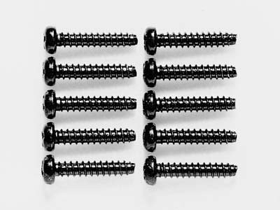 Tamiya 50583 - 3x15mm Tapping Screw *10 SP-583