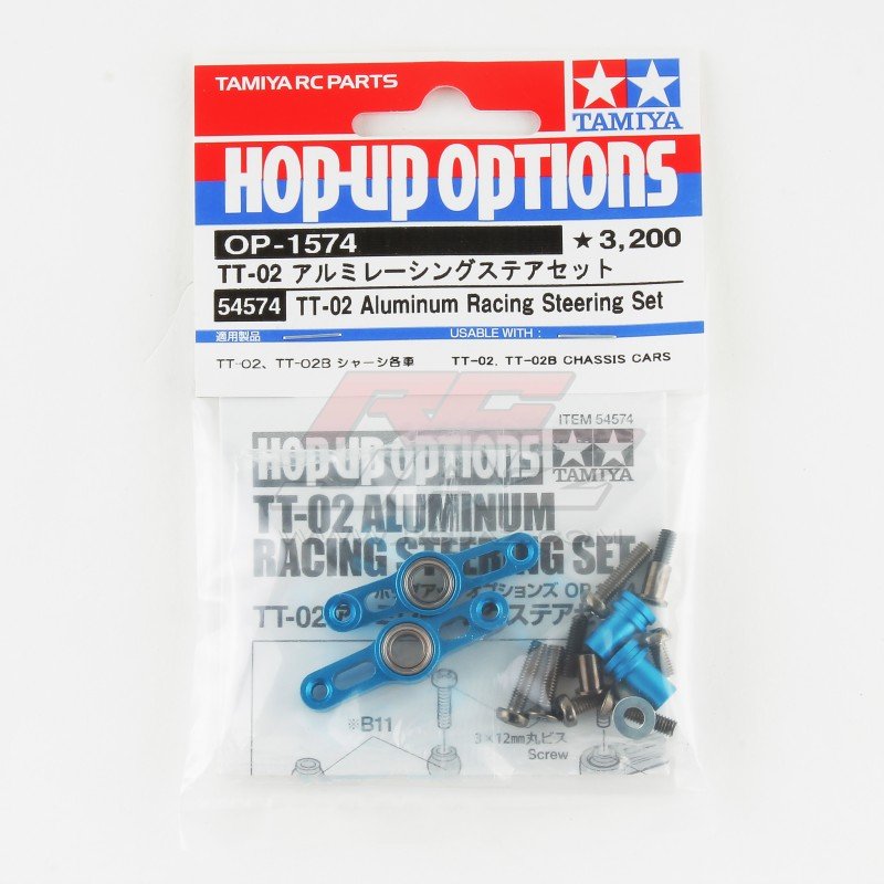 Tamiya 54574 - TT-02 Aluminum Racing Steering Set OP-1574