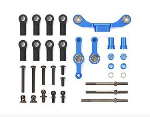 Tamiya 54965 - TT-02 Type-S Aluminum Steering Set (Long Tie-Rod) OP-1965