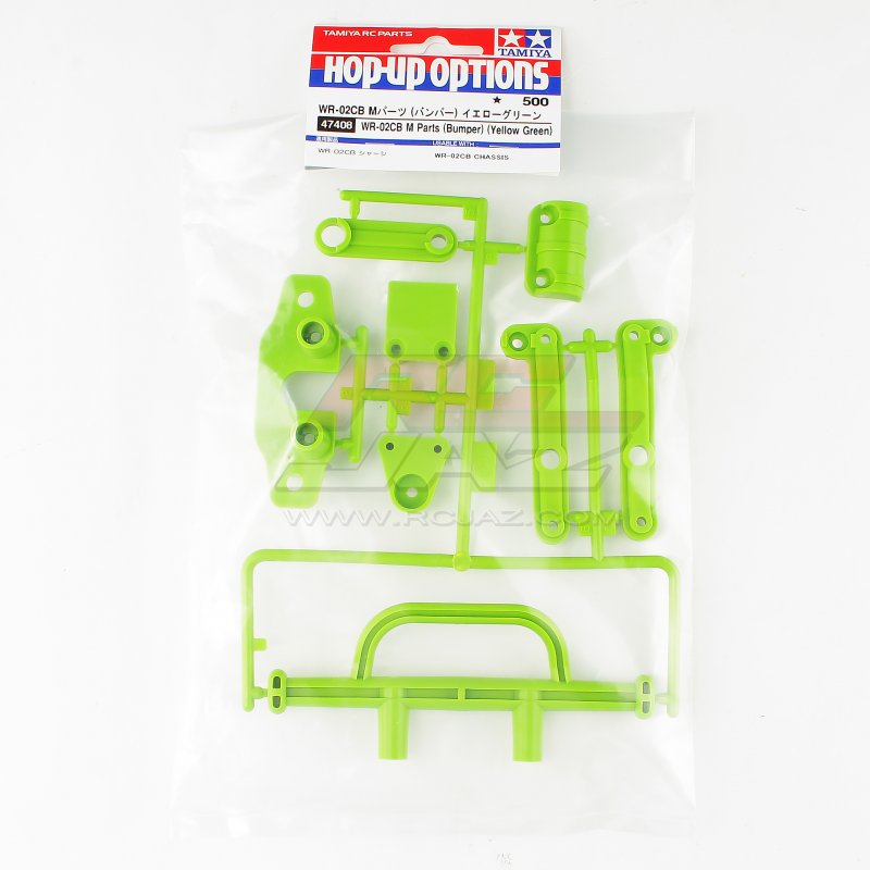 Tamiya 47408 - WR-02CB M-Parts (Bumper) (Yellow Green)