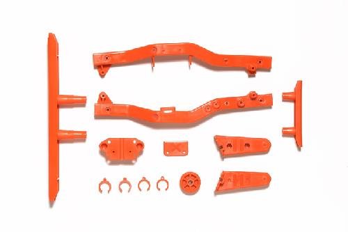 Tamiya 84334 - RC WR-02 Color Frame Set F Parts (Orange)