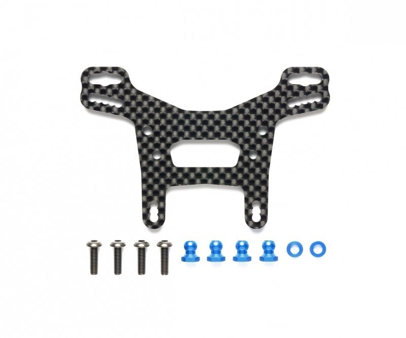 Tamiya 22058 - XV-02 Rear Carbon Damper Stay OP-2058