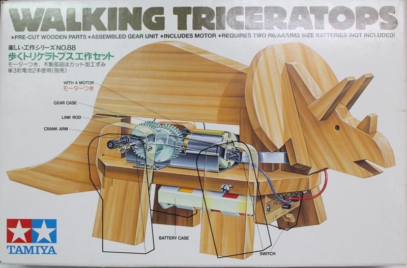 Tamiya 70088 - WALKING TRICERATOPS