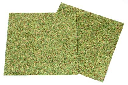 Tamiya 66723 - Diorama Material Sheet (Turf) - 2 pcs