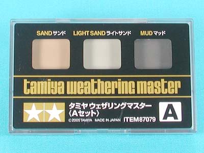 Tamiya 87079 - Weathering Master A Set - Sand, Light Sand, Mud