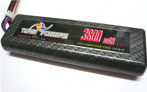 Team Powers 3800mAH 30C LiPo Battery