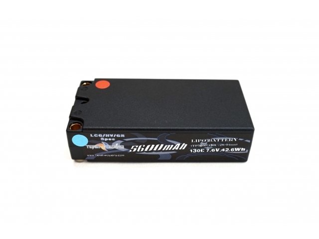 TEAMPOWERS 7.6V 5600mAh 130C LiPo battery(94mm) (TP-5600-130C-2s-94mm)