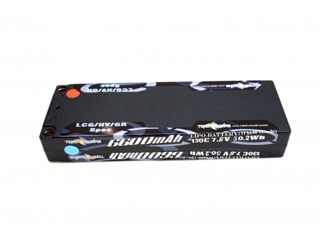 TEAMPOWERS 7.6V 6600mAh 130C LiPo battery (TP-6600-130C-2s)