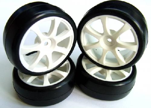 TEAMPOWERS 1:10 Touring Car Rubber Tire Set(7 strokes, Pre-Glue, 36S) (TP-TPG3614)