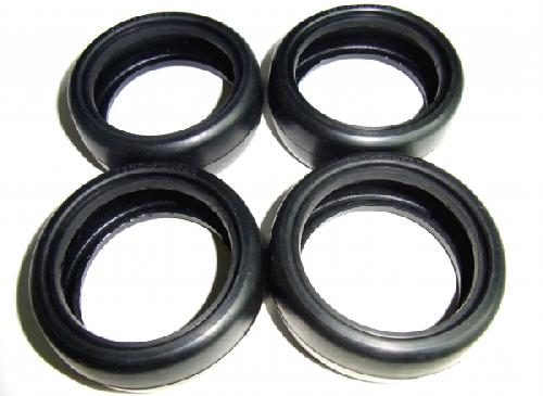 TEAMPOWERS 1:10 Touring Car 34R Rubber Tire (1set 4pcs) (TP-TT02-34R)