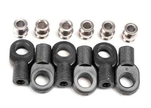 Traxxas (#2742X) Rod Ends (Short) (6) and Hollow Balls (6)