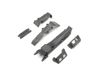 Traxxas (#7037) FRONT / REAR SKIDPLATE