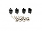 Traxxas (#7033) PIVOT BALLS (4) & CAPS (4)