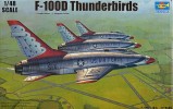 Trumpeter 02822 1/48 F-100D in Thunderbirds livery