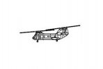 Trumpeter 03454 - 1/700 CH-46E Sea Knight