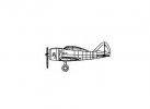 Trumpeter 03456 - 1/700 Reggiane Re.2000 Falco