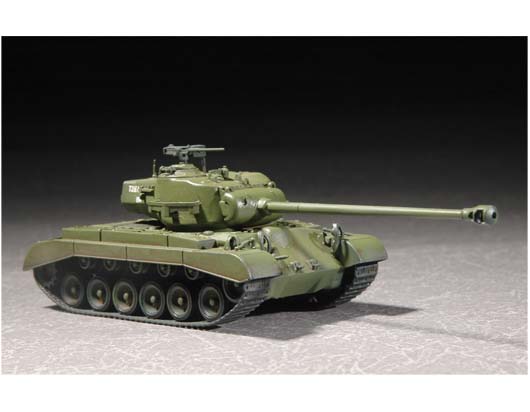 Trumpeter 07287 US T26E4 Pershing Heavy Tank