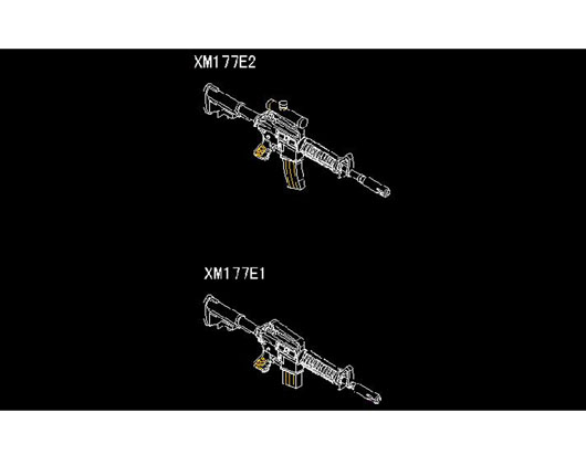 Trumpeter 00505 AR-15/M16/M4 FAMILY-XM117