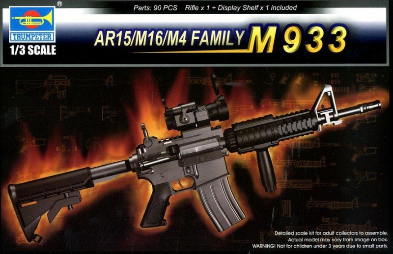 Trumpeter 01913 - 1/3 AR15/M16/M4 FAMILY SR25