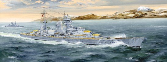 Trumpeter 05346 - 1/350 German Heavy Cruiser Blucher