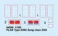 alt="Trumpeter 04599 - 1/350 Plan Type 039G Song Class SSG" title="Trumpeter 04599 - 1/350 Plan Type 039G Song Class SSG"