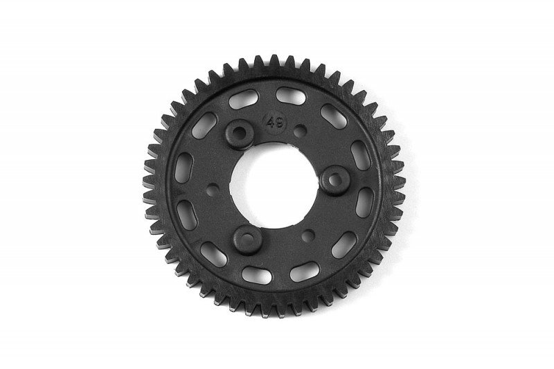 XRAY 345649 Graphite 2-Speed Gear 49T (1st)