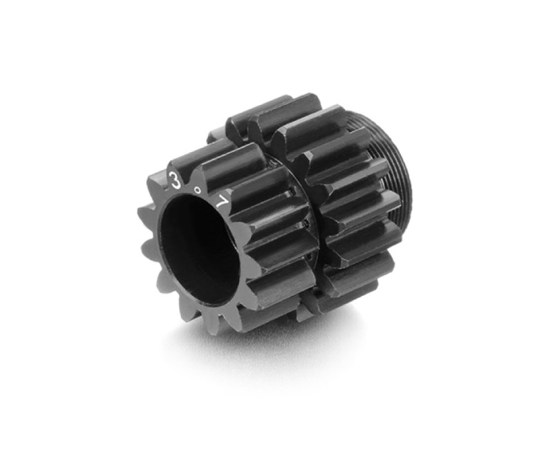 XRAY 358420 - Aluminium Pinion Gear 13/17t - Hard Coated